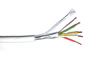 Câble d'alarme rigide 4 x AWG24 (5/10) (100% Cuivre) avec écran en couronne de 100m